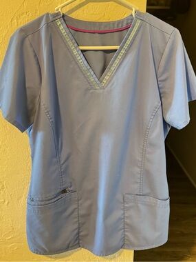 Healing Hands Ceil Blue Scrub Set